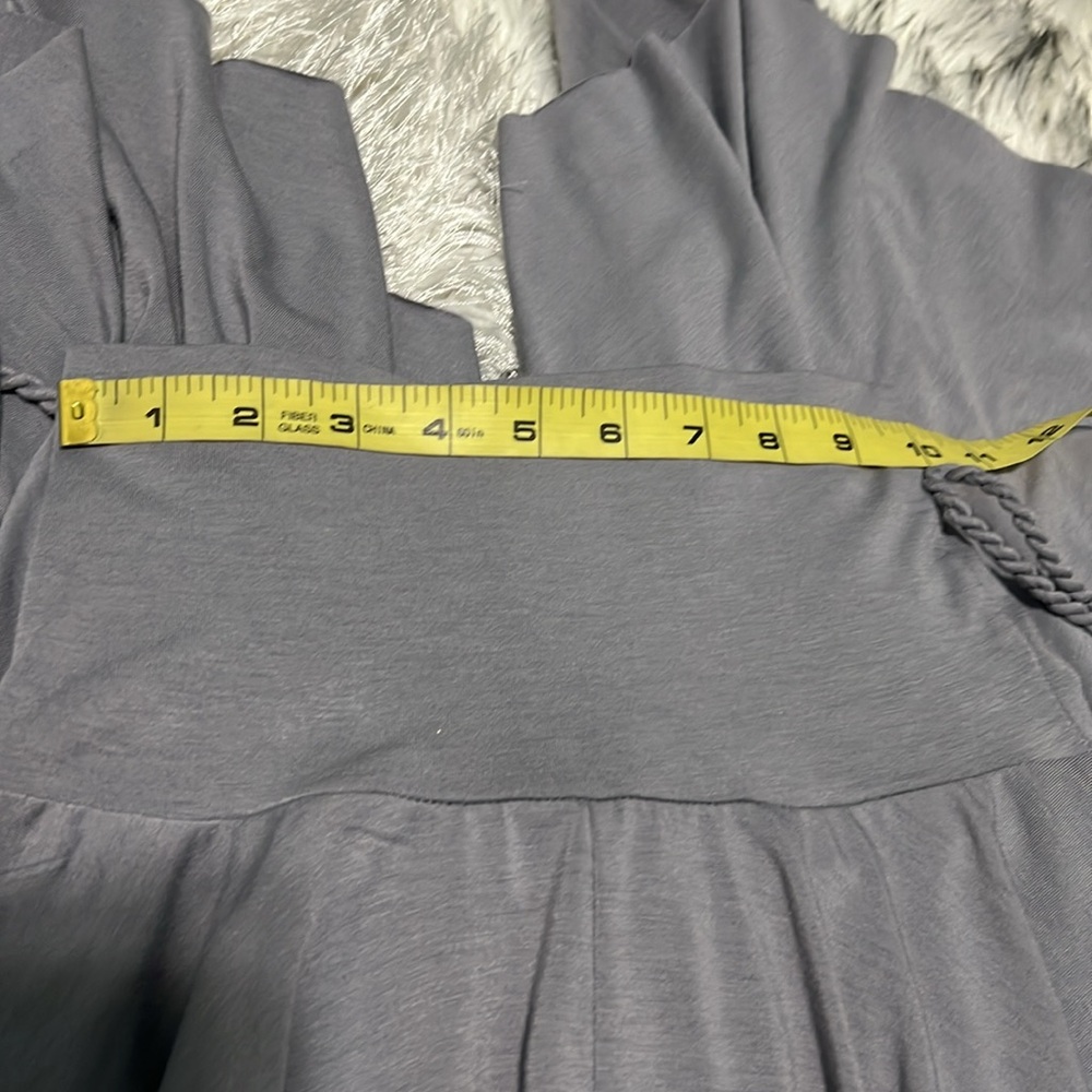 Y2K RARE Forever 21 Uneven Hem High Waisted MIDI A-line Skirt Gray XSmall - Picture 13 of 16